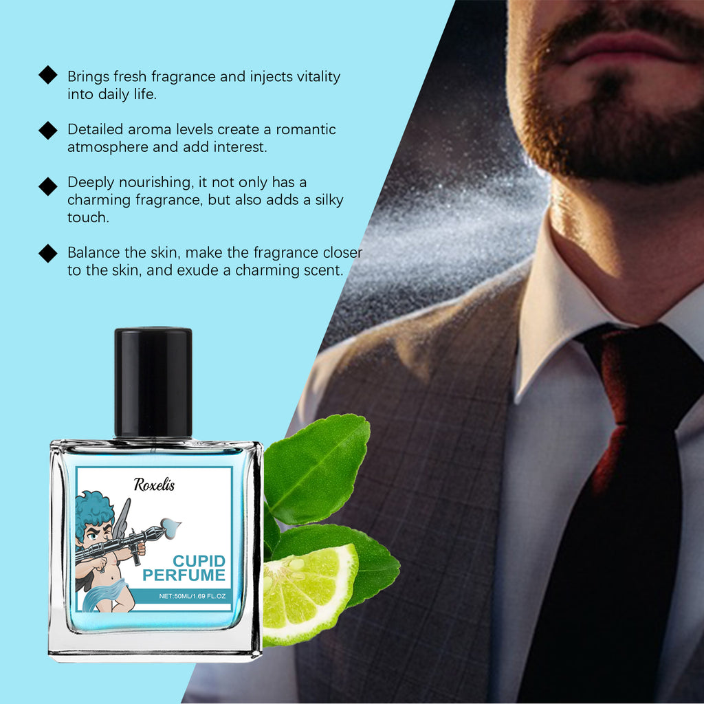Roxelis Cupid Cologne Spray, Mild Elegant Long-lasting Scent, Portable Fragrance for Couple Dates
