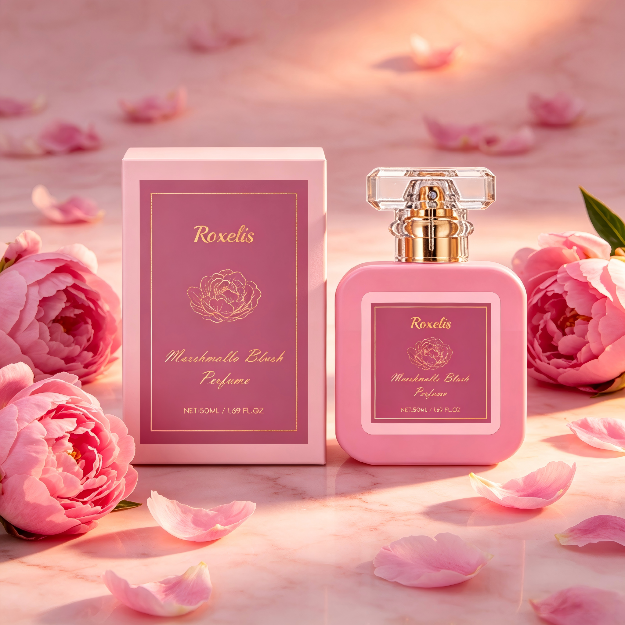 Roxelis Strawberry Candy Perfume, Sweet Vivid Long-lasting Scent, Portable Fragrance for Dating & Daily Use