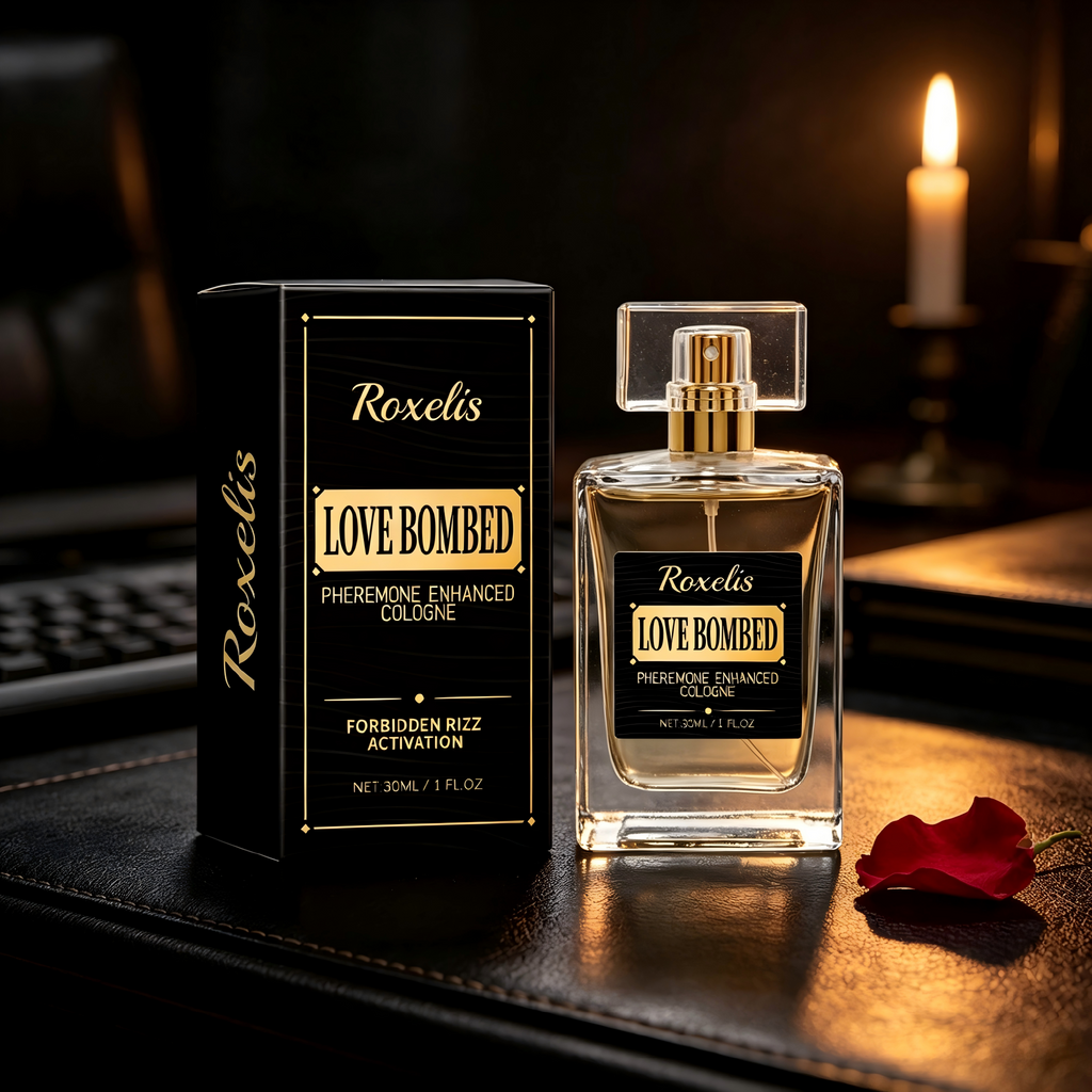 Roxelis Men Pheromone Cologne, Long-lasting Light Scent, Elegant Fragrance for Business & Dating