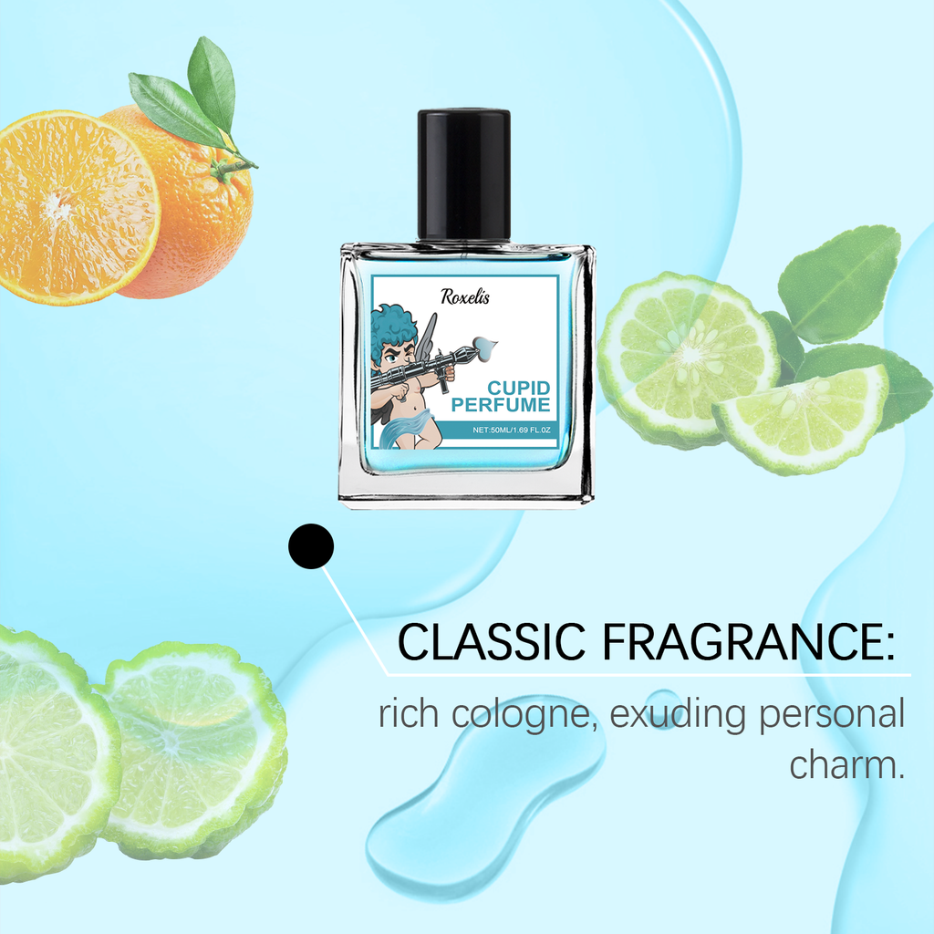 Roxelis Cupid Cologne Spray, Mild Elegant Long-lasting Scent, Portable Fragrance for Couple Dates