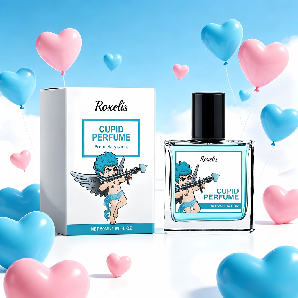 Roxelis Cupid Cologne Spray, Mild Elegant Long-lasting Scent, Portable Fragrance for Couple Dates