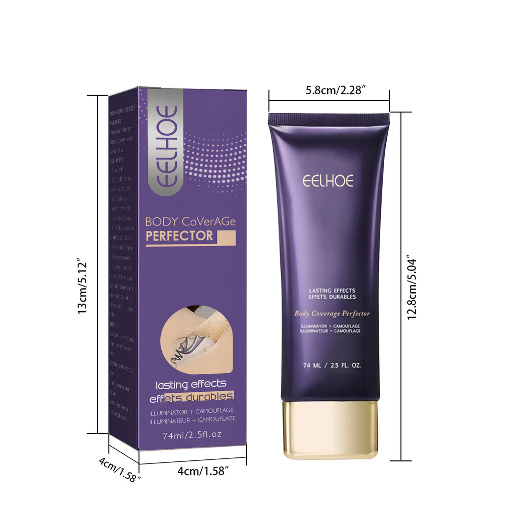 EELHOE Tattoo Conceal & Repair Cream – Conceal Scars, Marks & Tattoos for Smooth, Hydrated Skin