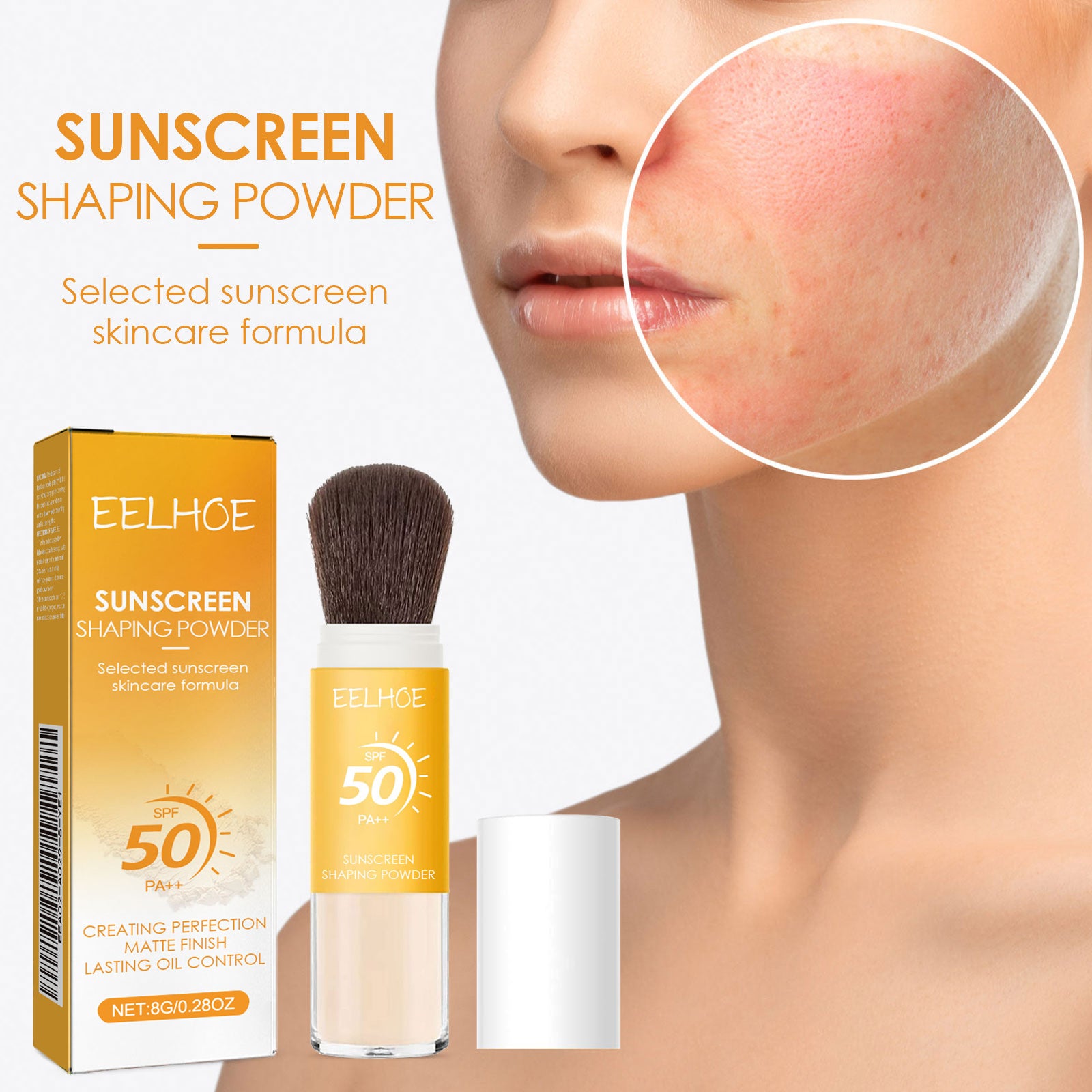 EELHOE Weightless Matte Setting Powder – Oil-Control, Breathable, Long-Lasting Finish for a Natural Everyday Look (Vegan & Talc-Free)