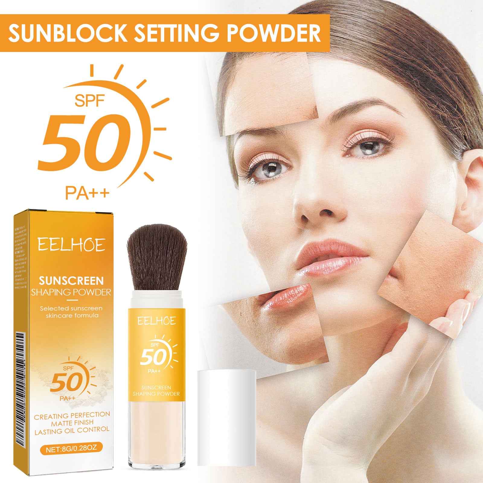 EELHOE Weightless Matte Setting Powder – Oil-Control, Breathable, Long-Lasting Finish for a Natural Everyday Look (Vegan & Talc-Free)