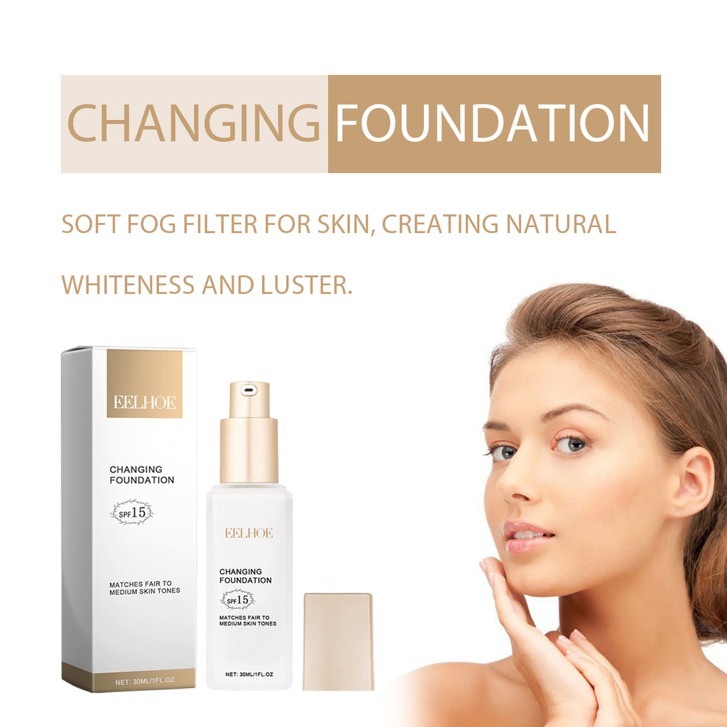 EELHOE Hydra-Luminous Skin Tint – Hydrating, Light-Coverage Foundation with Blurring Finish • Oil-Control & 12-Hour Wear (Vegan, Non-Comedogenic)