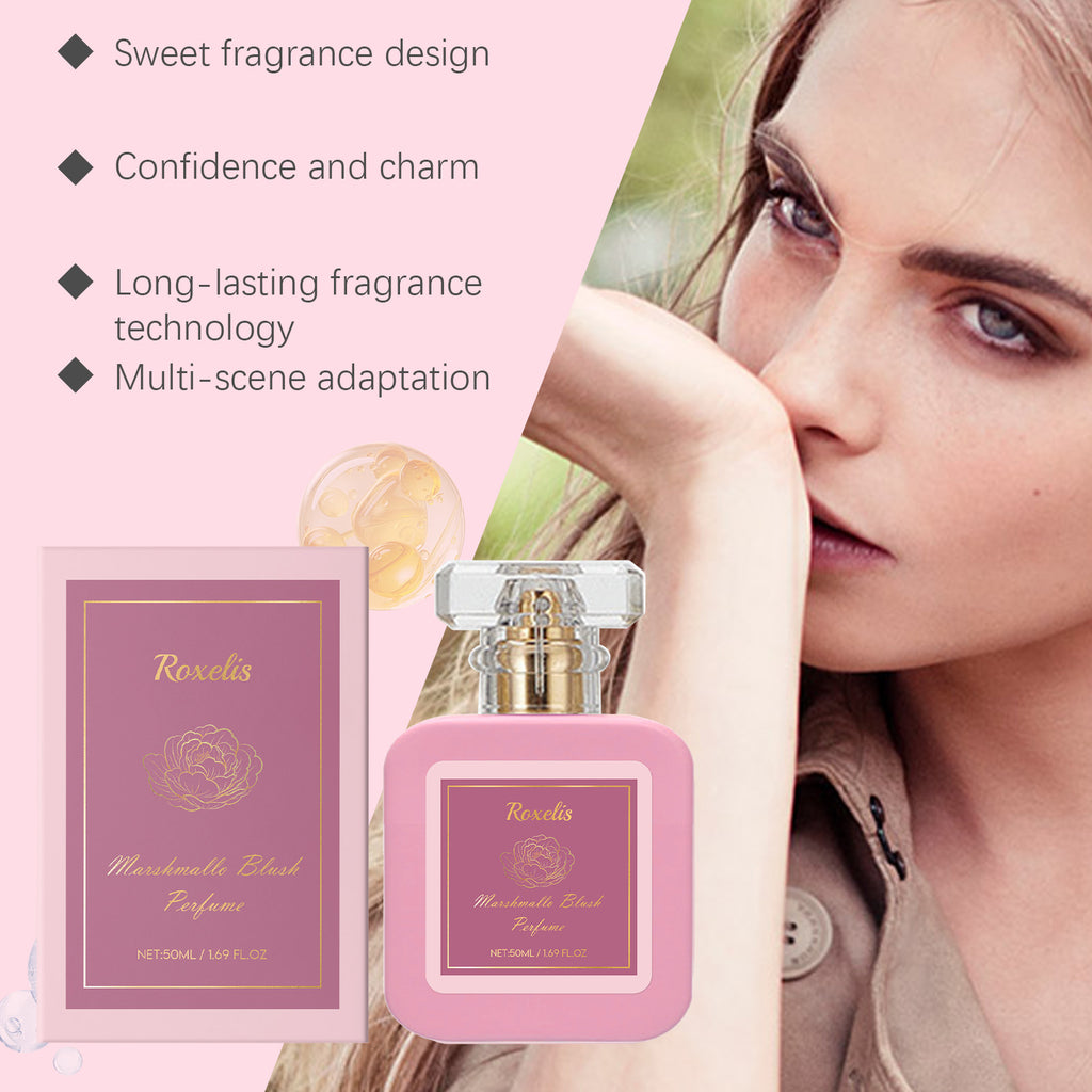 Roxelis Strawberry Candy Perfume, Sweet Vivid Long-lasting Scent, Portable Fragrance for Dating & Daily Use