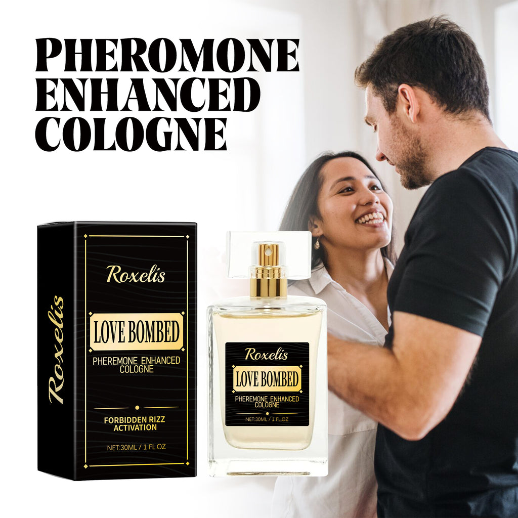 Roxelis Men Pheromone Cologne, Long-lasting Light Scent, Elegant Fragrance for Business & Dating