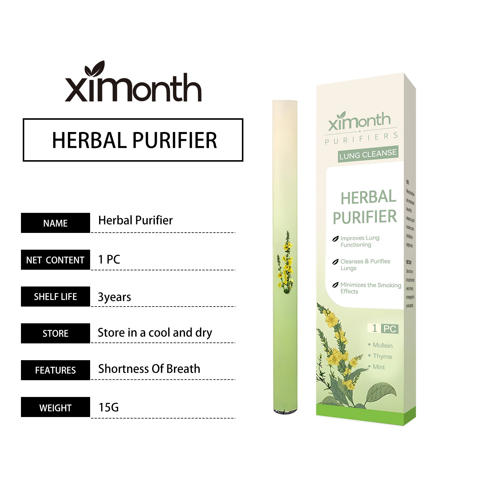Ximonth Body Care Stick – Mild Herbal Extract Nourishing Skin Cleansing Balm