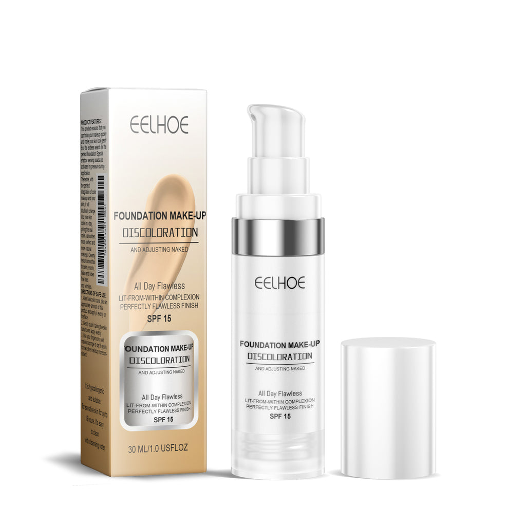EELHOE Color-Adapting Concealer Foundation – Full-Coverage, Hydrating & Long-Wear
