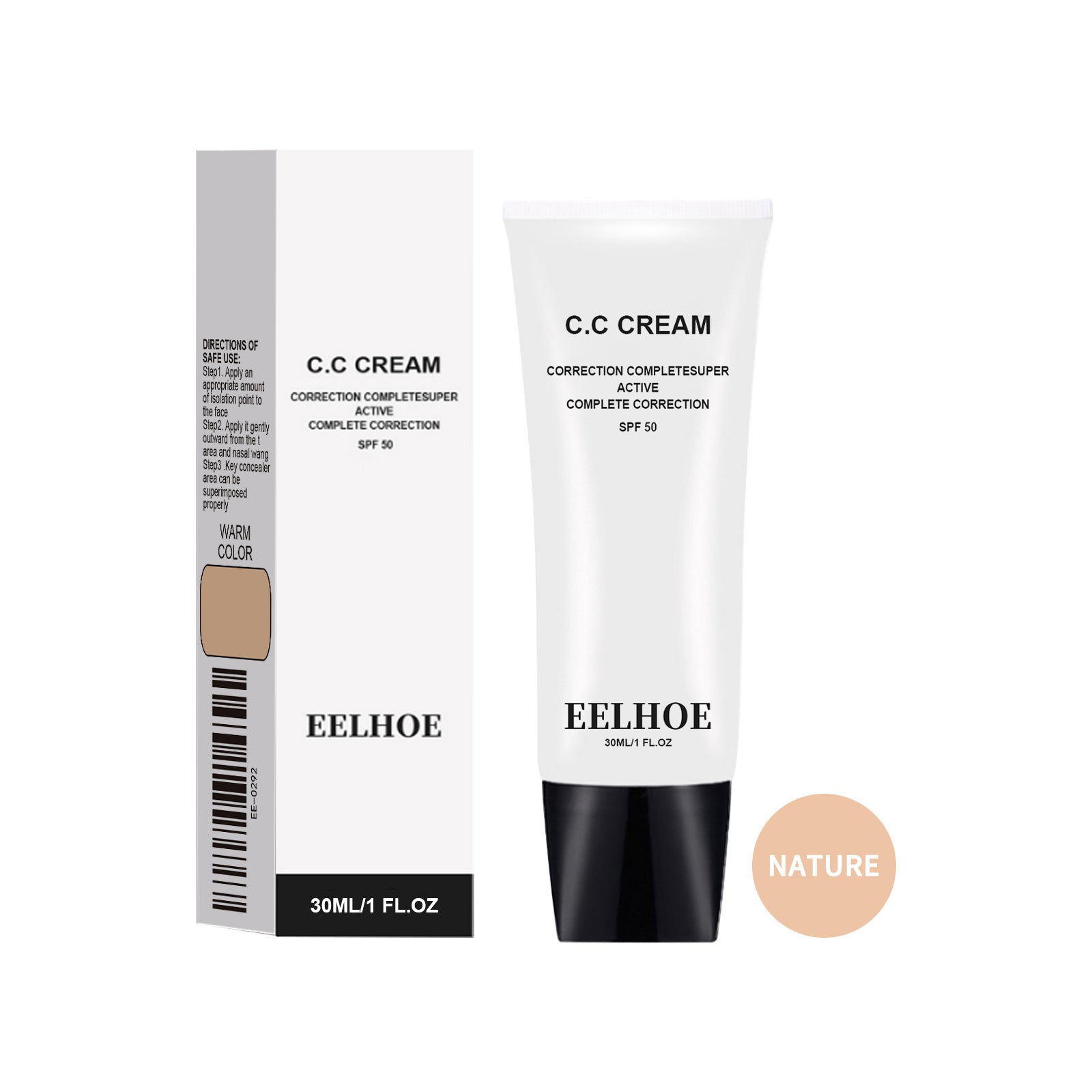 EELHOE Primer & Foundation – Hydrating, Color-Correcting & Brightening Base